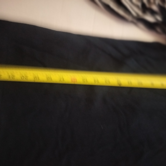 Ellen Tacy Black Sweater with Bell Striped Sleeves - Picture 5 of 5